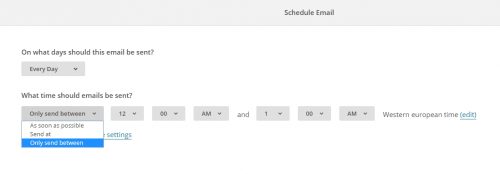 Automation MailChimp. Secuencia de emails en mailchimp