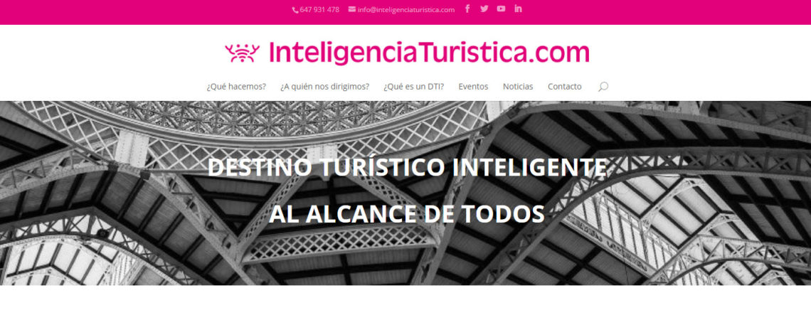 inteligencia turistica diseño web