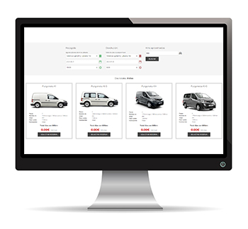 Integración sistema de presupuestos alquiler vehículos en WordPress